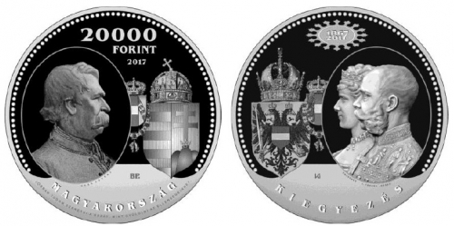 2017 Kiegyezés 150. évfordulója - ezüst érme 2017 Kiegyezés 150. évfordulója - ezüst érme